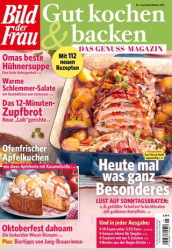 :  Bild der Frau Gut kochen & backen Magazin September-Oktober No 05 2023