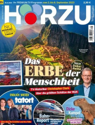 : Hörzu Fernsehzeitschrift No 35 vom 25  August 2023
