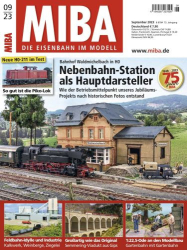 : Miba Die Eisenbahn im Modell September No 09 2023
