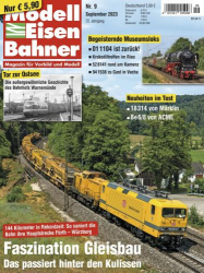 : Modelleisenbahner Magazin September No 09 2023
