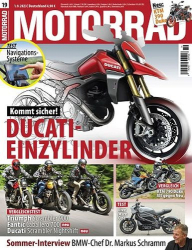 : Motorrad Magazin No 19 vom 31  August 2023
