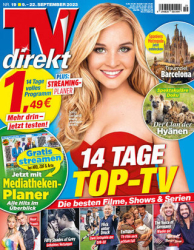 :  TV direkt Magazin No 19 vom 09 September 2023