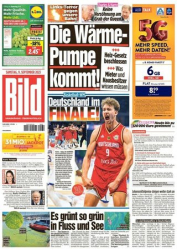 :  Bild Zeitung vom 09 September 2023