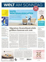 :  Die Welt am Sonntag Frühausgabe vom 09 September 2023