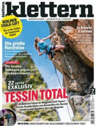 :  Klettern Magazin September No 07 2023