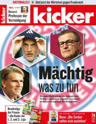 : Kicker Sportmagazin No 74 vom 11  September 2023
