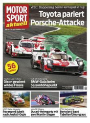 :  Motorsport aktuell Magazin No 40 vom 13 September 2023