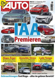 : Auto Strassenverkehr Magazin No 21 vom 14  September 2023
