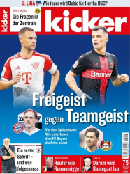 : Kicker Sportmagazin No 75 vom 14  September 2023
