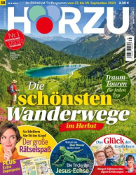 :  Hörzu Fernsehzeitschrift No 38 vom 15 September 2023