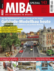 :  MIBA Die Eisenbahn im Modell Spezial Magazin No 143 2023