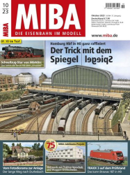 : Miba Magazin Die Eisenbahn im Modell Oktober No 10 2023
