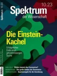 :  Spektrum der Wissenschaft Magazin Oktober No 10 2023