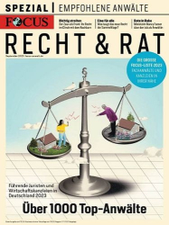 : Focus Magazin Spezial Recht und Rat September 2023
