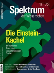 : Spektrum der Wissenschaft Magazin Oktober No 10 2023
