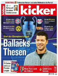 :  Kicker Sportmagazin No 76 vom 18 September 2023