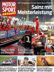 : Motorsport Aktuell Magazin No 41 vom 20  September 2023
