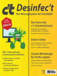 :  ct Magazin Sonderheft (Desinfect) No 03 2023