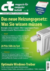 :  ct Magazin für Computertechnik No 22 vom 23 September 2023