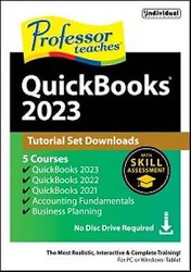 : Professor. Teaches QuickBooks 2023 v2.0 