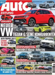 :  Auto Zeitung Magazin No 21 vom 27 September 2023