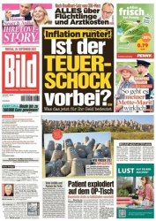 :  Bild Zeitung vom 29 September 2023