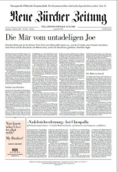 :  Neue Zürcher Zeitung vom 07 Oktober 2023