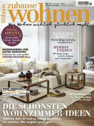 : Zuhause Wohnen Magazin No 11 November 2023
