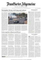 :  Frankfurter Allgemeine Zeitung vom 09 Oktober 2023