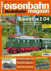 :  Eisenbahn Modellbahn Magazin November No 11 2023