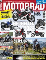 :  Motorrad Magazin No 22 vom 13 Oktober 2023