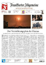 :  Frankfurter Allgemeine Sonntagszeitung vom 15 Oktober 2023