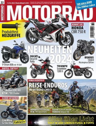 : Motorrad Magazin No 22 vom 13  Oktober 2023
