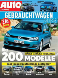 : Auto Zeitung Test-Magazin Gebrauchtwagen 2024
