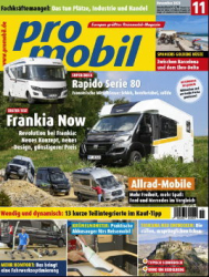 :  Promobil Reisemobil Magazin November No 11 2023