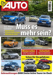 : Auto Strassenverkehr Magazin No 24 vom 26  Oktober 2023
