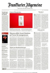 :  Frankfurter Allgemeine Zeitung vom 28 Oktober 2023