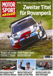 : Motorsport Aktuell Magazin No 47 vom 02  November 2023
