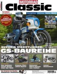 :  Motorrad Classic Magazin Dezember No 12 2023