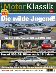 :  Motor Klassik Magazin Dezember No 12 2023