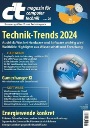 :  ct Magazin für Computertechnik No 26 vom 11 November 2023