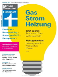 : Stiftung Warentest Finanztest Magazin Dezember No 12 2023
