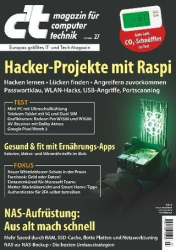 :  ct Magazin für Computertechnik No 27 vom 18 November 2023