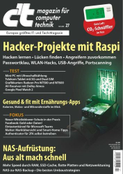 : c't Magazin für Computertechnik No 27 vom 18  November 2023
