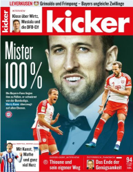 : Kicker Sportmagazin No 94 vom 20  November 2023
