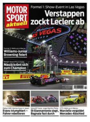 :  Motorsport aktuell Magazin No 50 vom 22 November 2023