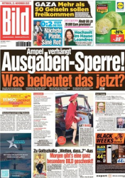 :  Bild Zeitung vom 22 November 2023