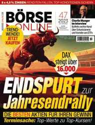 : Boerse Online Magazin No 47 vom 23  November 2023

