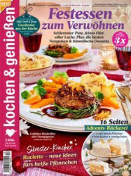 :  Kochen & Geniessen Magazin Dezember No 12 2023