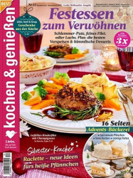 : Kochen und Geniessen Magazin Dezember No 12 2023
